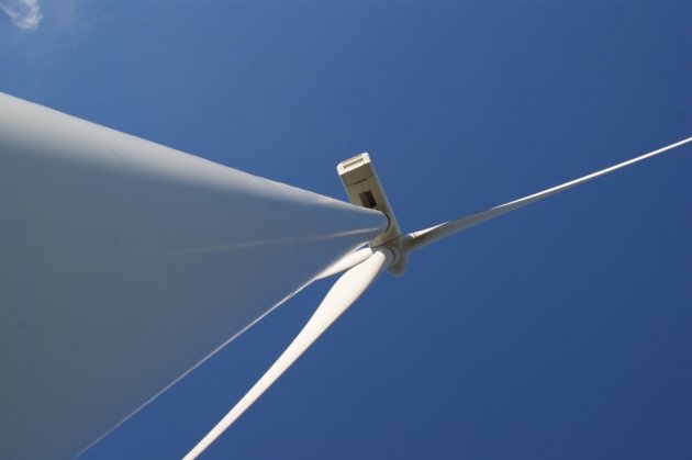 een windmolen in Zeeland