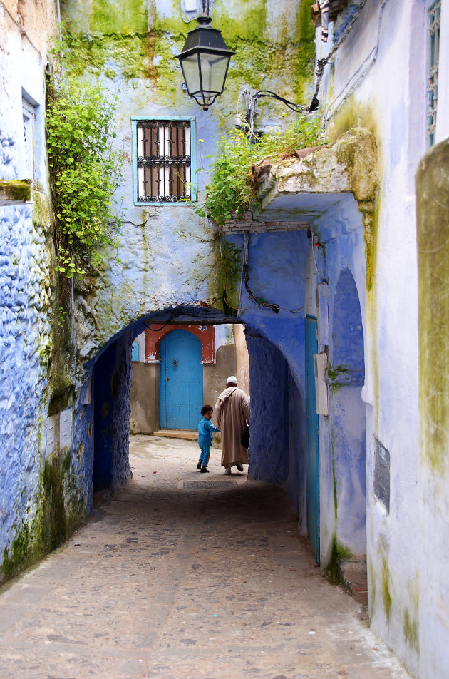 straatje in Chefchaouen