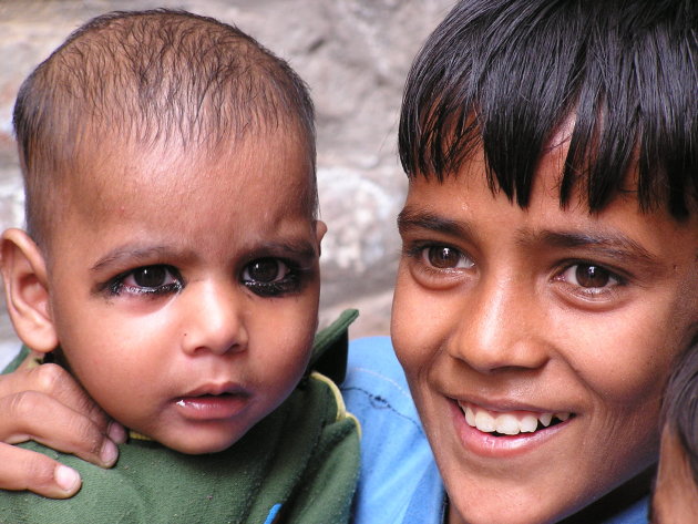 Broertjes in Calcutta