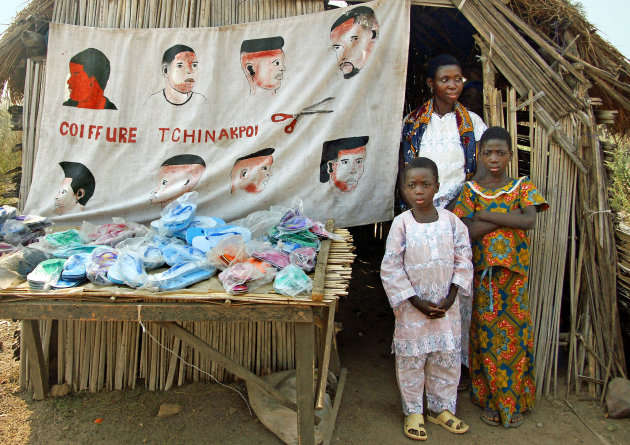 Kapper Tchinakpoi in Togo kapt het best