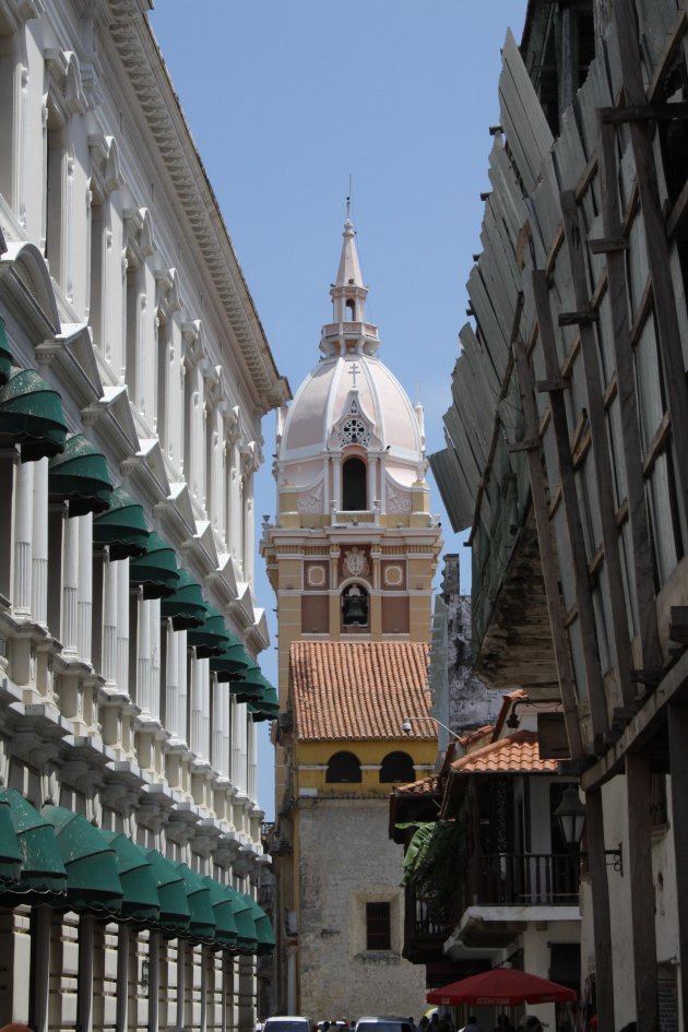 Doorkijkje in Cartagena