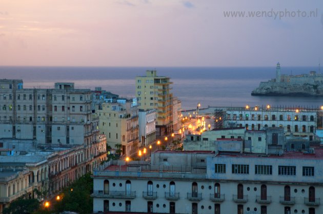 zonsondergang Havana