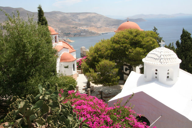 Uitzicht bij Agio Savas op Kalymnos