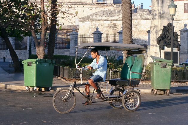 Plaatselijk vervoer in Havana
