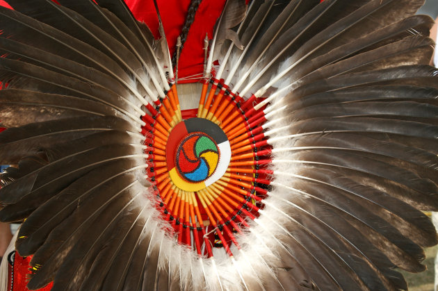 Shield of a Cree Indian