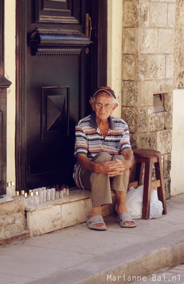 Old man in Havana
