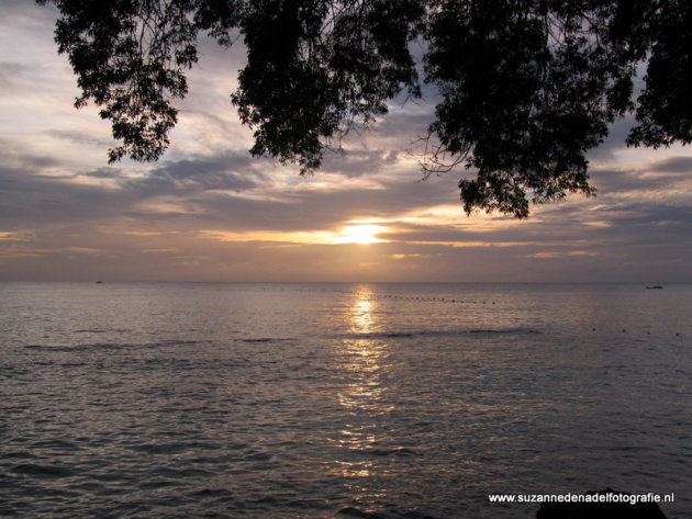 Zonsondergang op Barbados