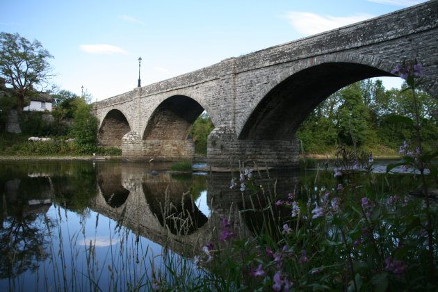 Brug bij Boughrood in Wales