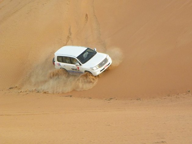 Dune Bashing in Wahiba Sands