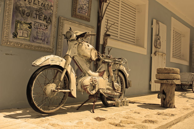 Motorfiets in Kefalonia