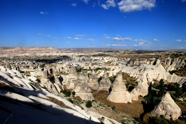 Zicht op Goreme