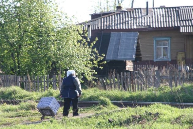 vrouw van het platteland