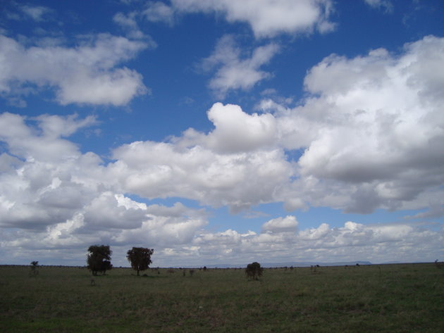 steppe bij Nairobi