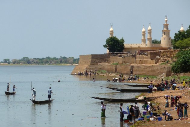 Sansanding aan de Niger