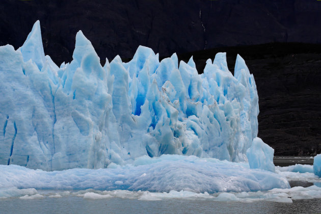 De gletsjer van Lago Grey