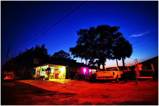 Blue desert Cafe, Cedar Key