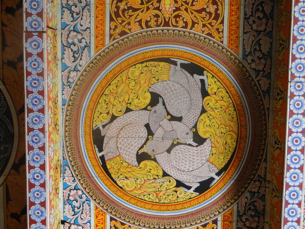 tempel plafondschildering
