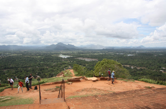 Uitzicht vanaf Sigirya