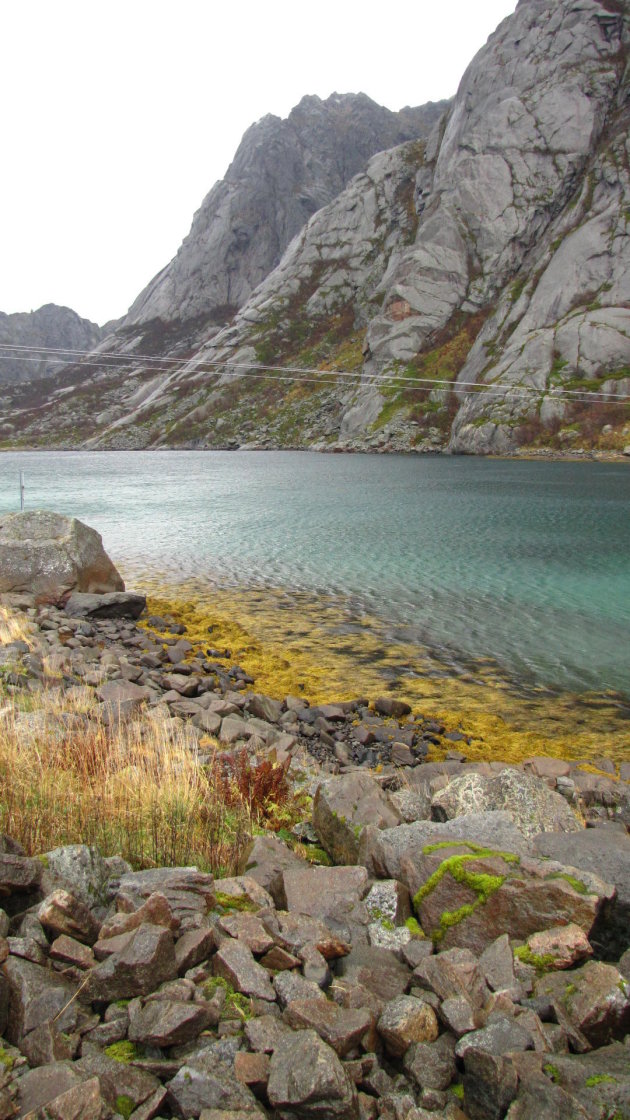 Kleurpalet op de Lofoten