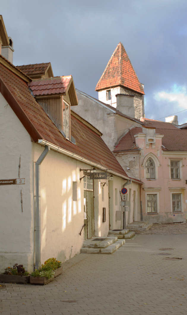 Zomaar een beeld van de oude stad Tallinn.