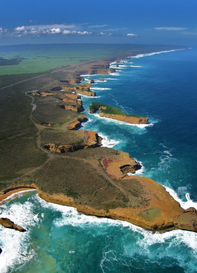 Birds eye view at Shipwreck Coast