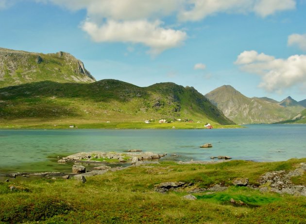 Landschap op de Lofoten