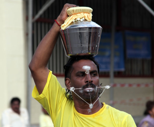 deelnemer Thaipusam