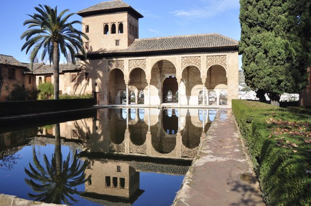 wandeling door Alhambra