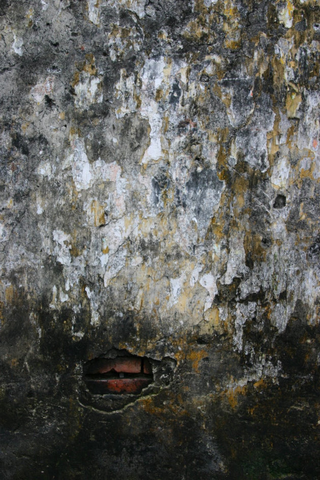 Old but beautyful wall in Hoi An