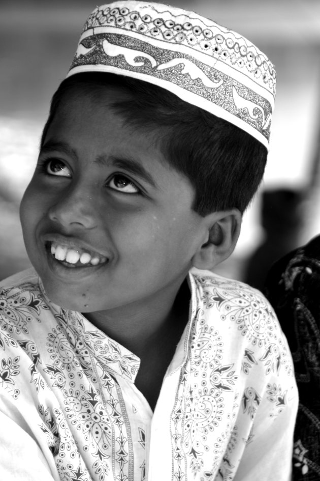 Muslim boy in Bangladesh