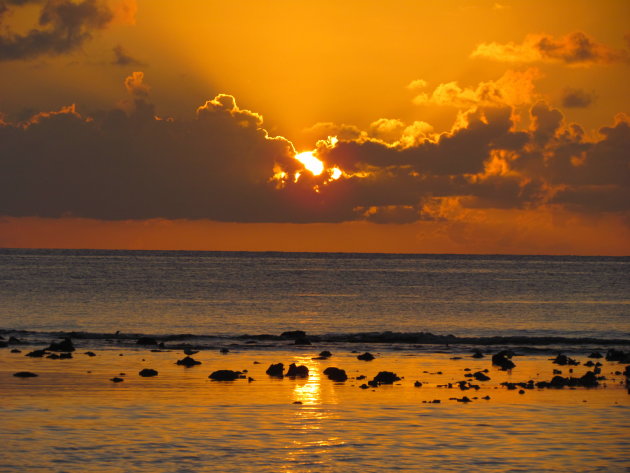 Zonsondergang Corn Island