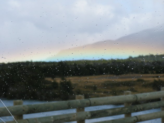 Regenboog in Patagonie