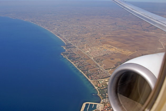 The coastline of Turkiye