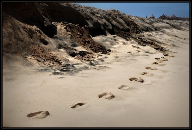 De hakken in het zand zetten!