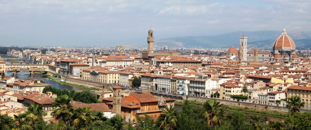 zicht over Firenze
