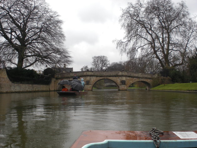 Punting in the rain...