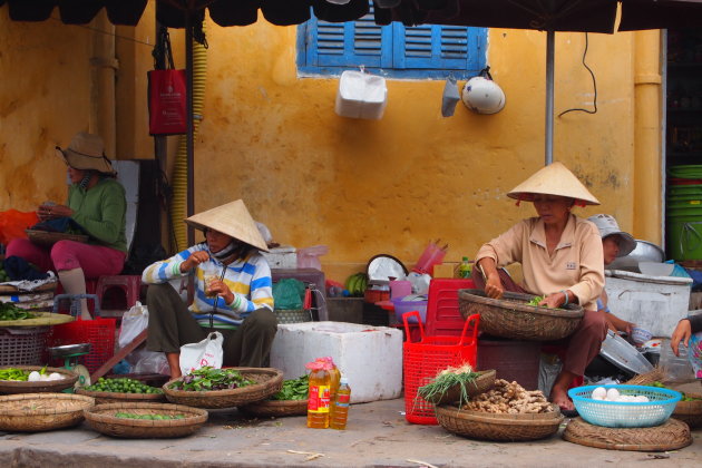 Op de markt in Hoi An