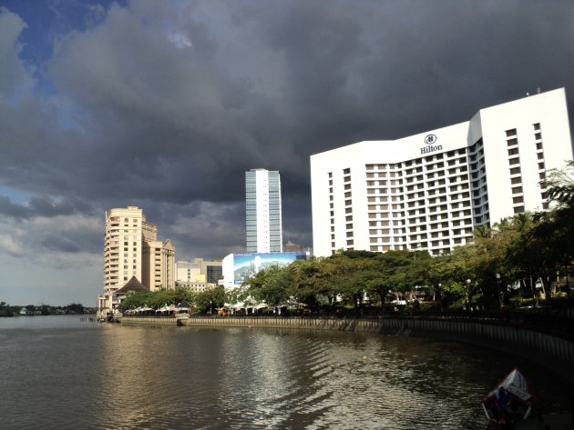 Hotels tegen de zon in