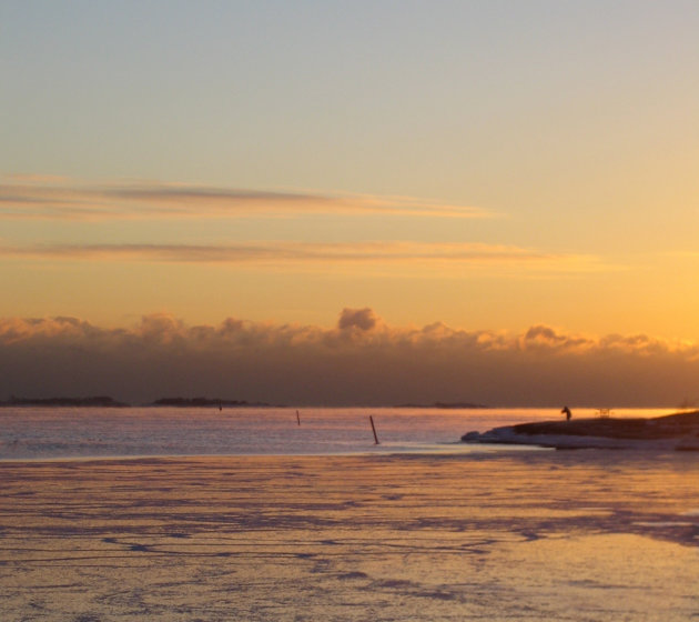 Helsinki in de winter