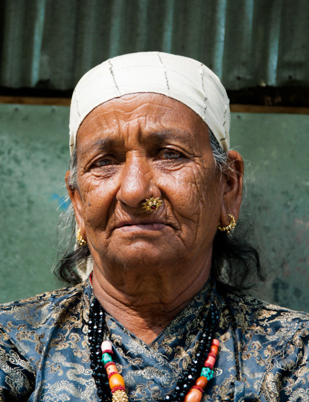 Portret nepalese vrouw