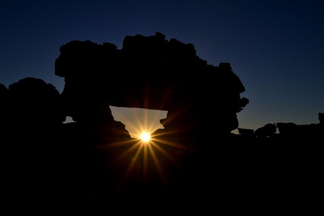 Zonsondergang Fenêtre de L'Isalo