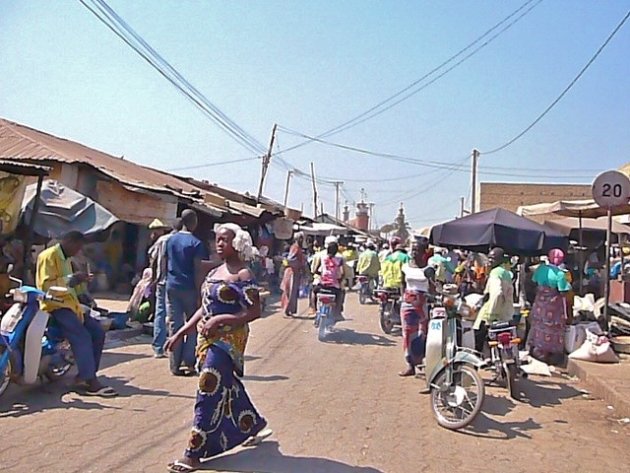 Op de markt