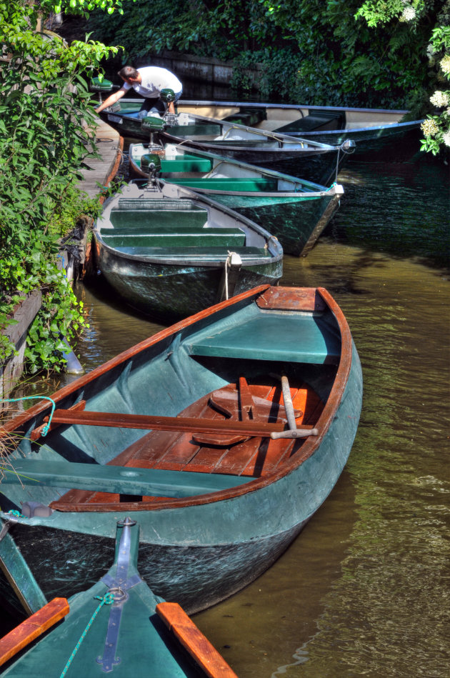 Ogenschijnlijke rust @ Giethoorn