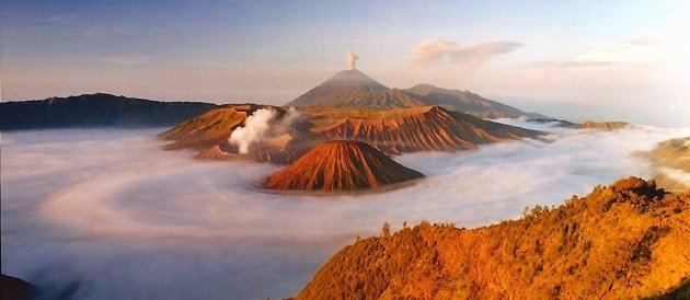 Magisch moment op Bromo