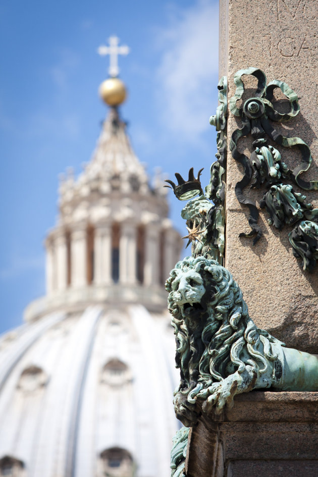 Vaticaanse Obelisk voor de Sint Pieter