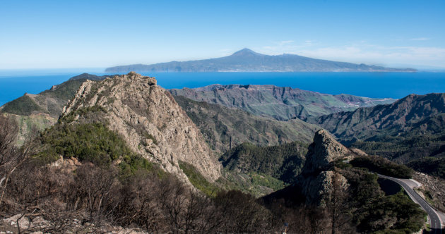 Uitzicht op Tenerife