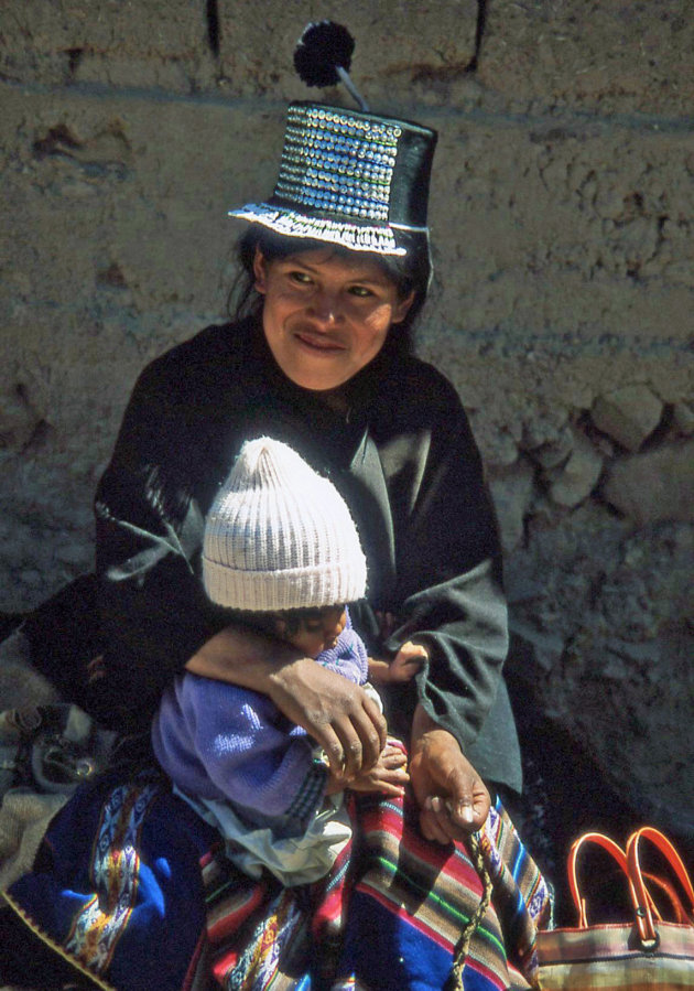 Op de markt in Tarabuco