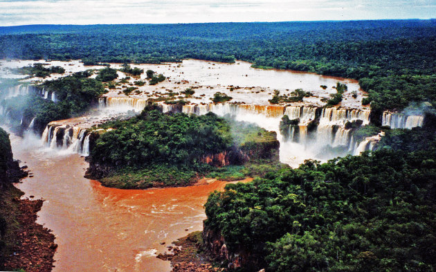 Iguazu vanuit de lucht