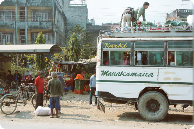 bussen in Nepal