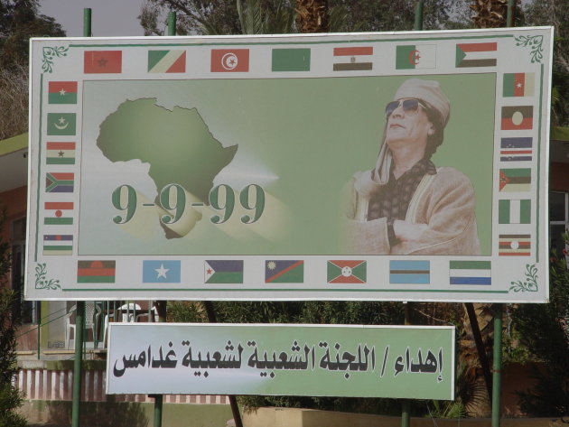 khadaffi where ever